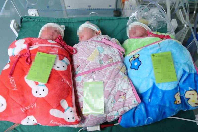 中头彩!江门90后二孩妈妈产下三胞胎,概率仅70万分之一!