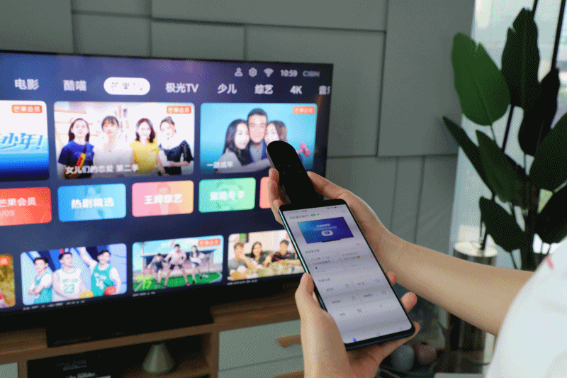  华为智慧屏“一碰投屏”