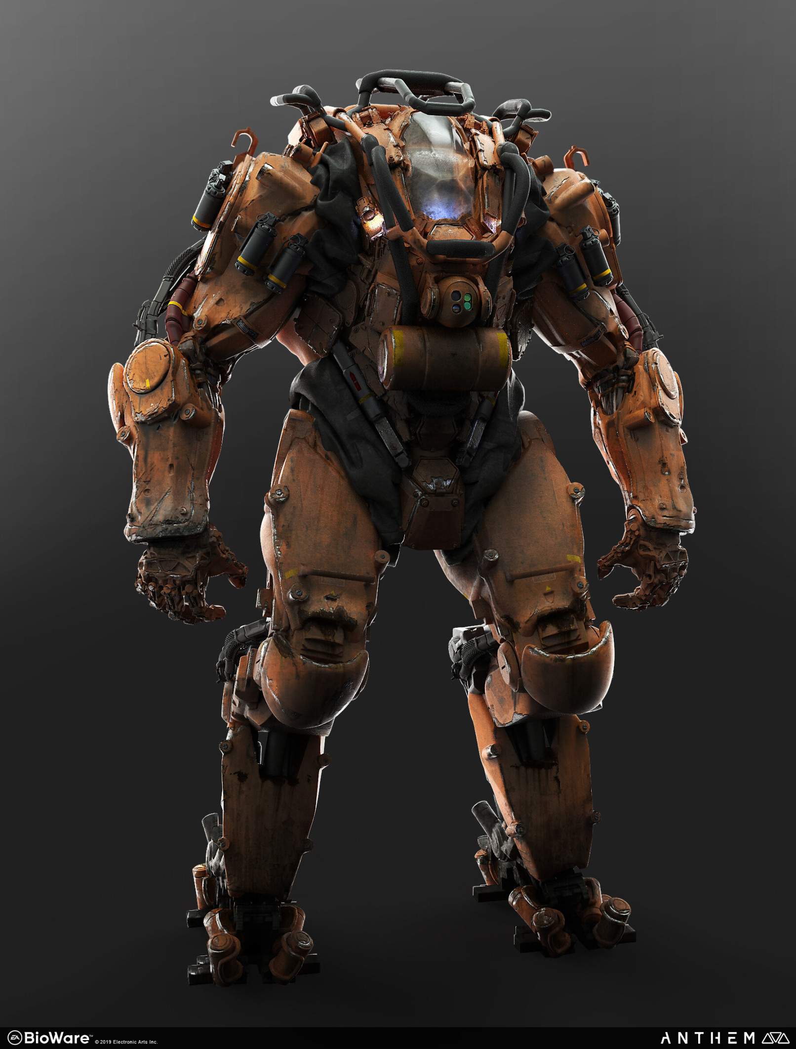 圣歌更多概念图曝光这些机甲你从未见过