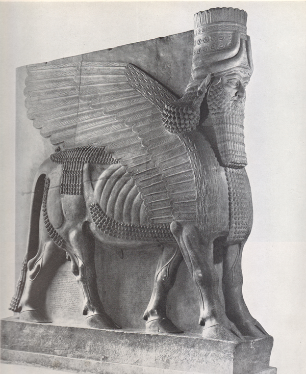 亚述人首翼牛像伦敦第四基座再现锡罐制成交织多重含义