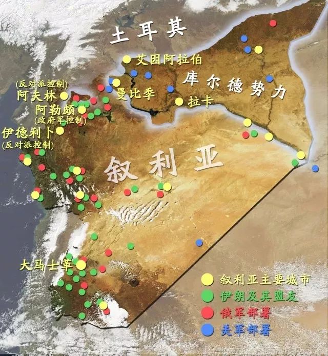 叙利亚的国家权力仍然陷于虚空,一度并肩作战对抗恐怖势力的各方矛盾