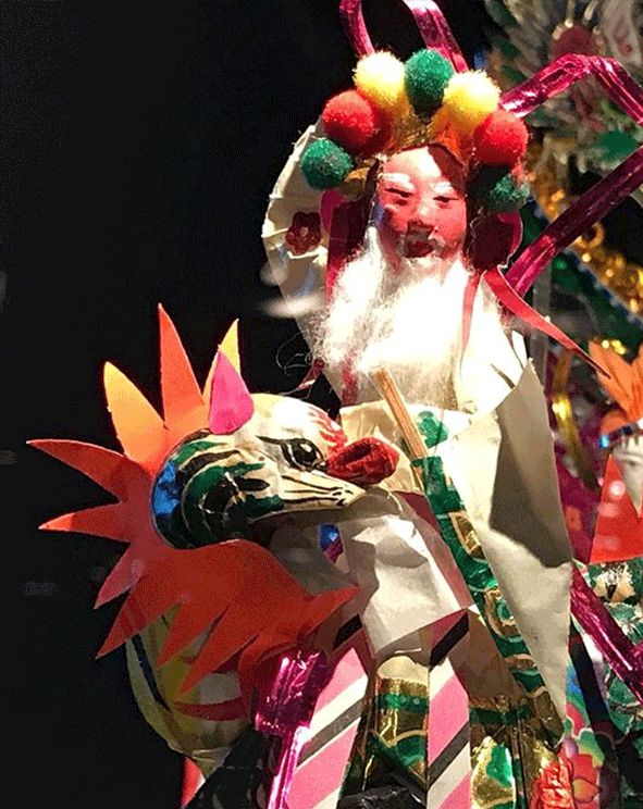 我们忌讳的纸扎却被法国人拿到博物馆办展览中国人的死亡是浪漫的