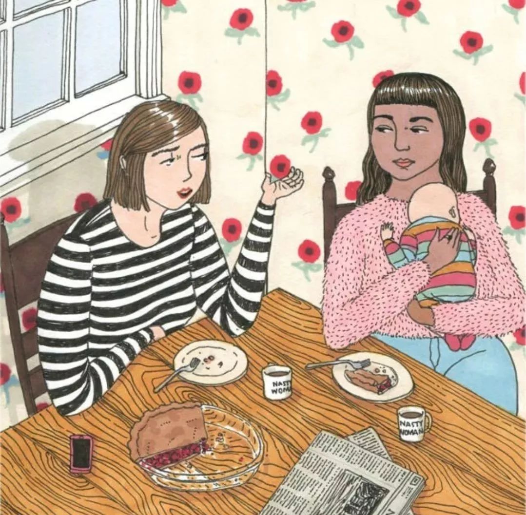 她画出了女生独处时的羞羞日常,引来百万人围观|插画|女生|日常_新浪新闻