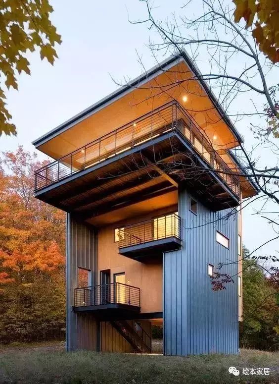 国外的小房子设计,才知道原来这么小房子也是能够这么漂亮的呢!