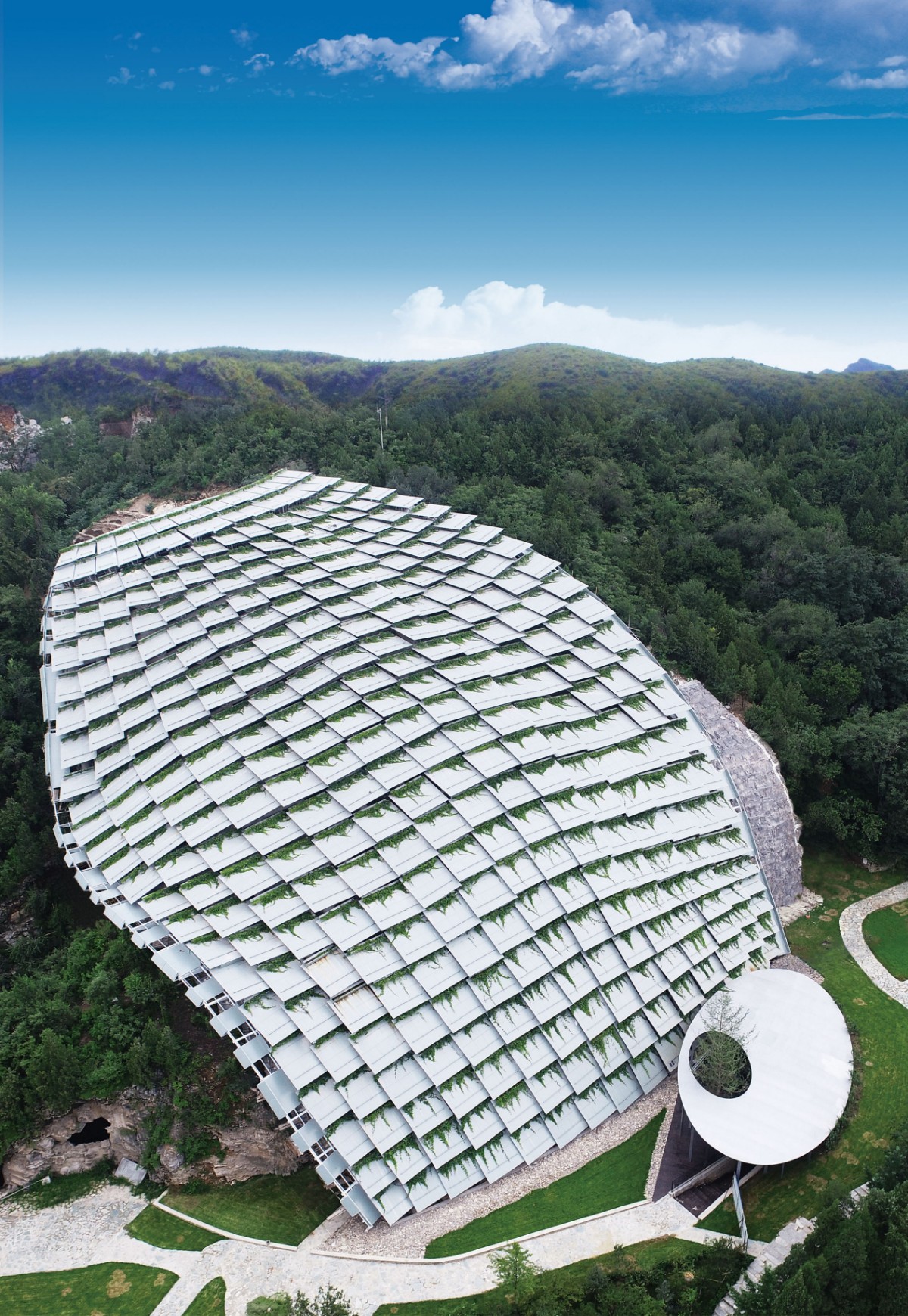 周口店"猿人洞"戴着的"钢盔",获评亚洲金奖|建筑|建筑师_新浪新闻