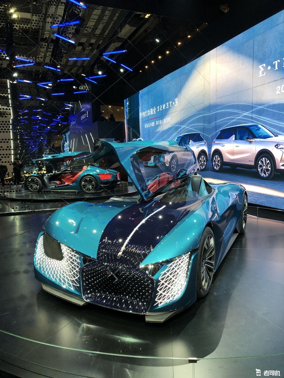 采用双车融合不对称设计 ds x e-tense概念车了解下