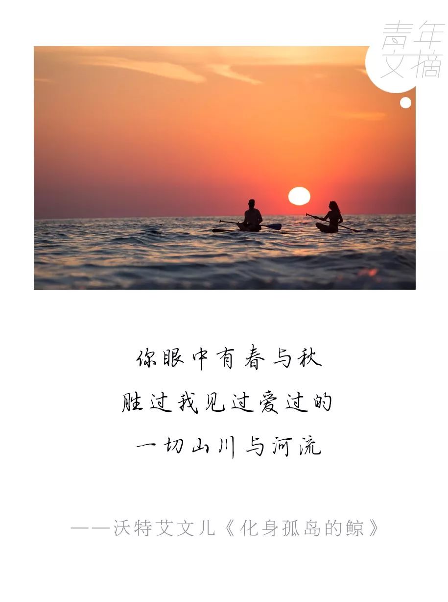 佳句| 无人与我立黄昏,无人问我粥可温