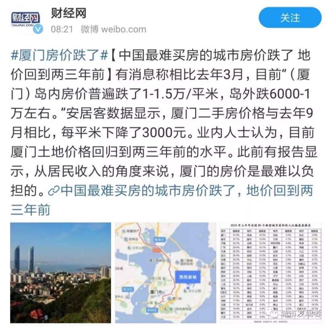 厦门没有崩盘__财经头条