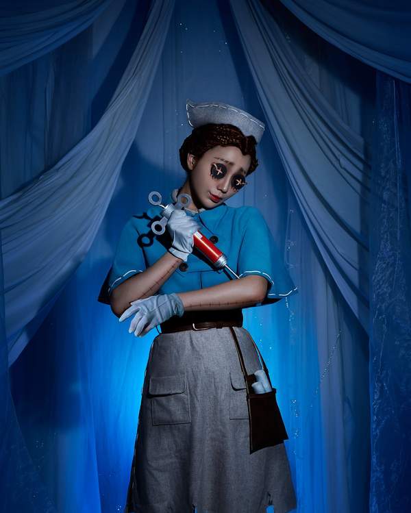 韩国团体《第五人格》群像cos 监管者高大威猛贼帅气