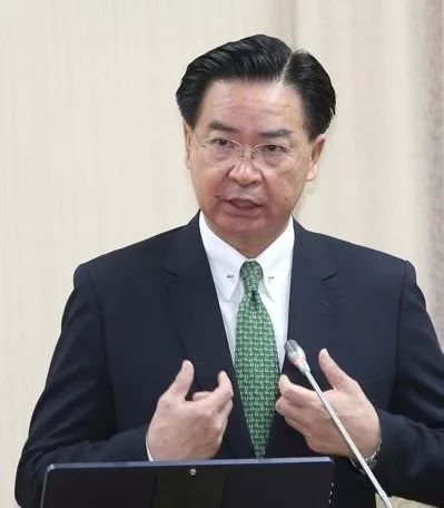 台“外长”吴钊燮(图源:台湾《联合报》)