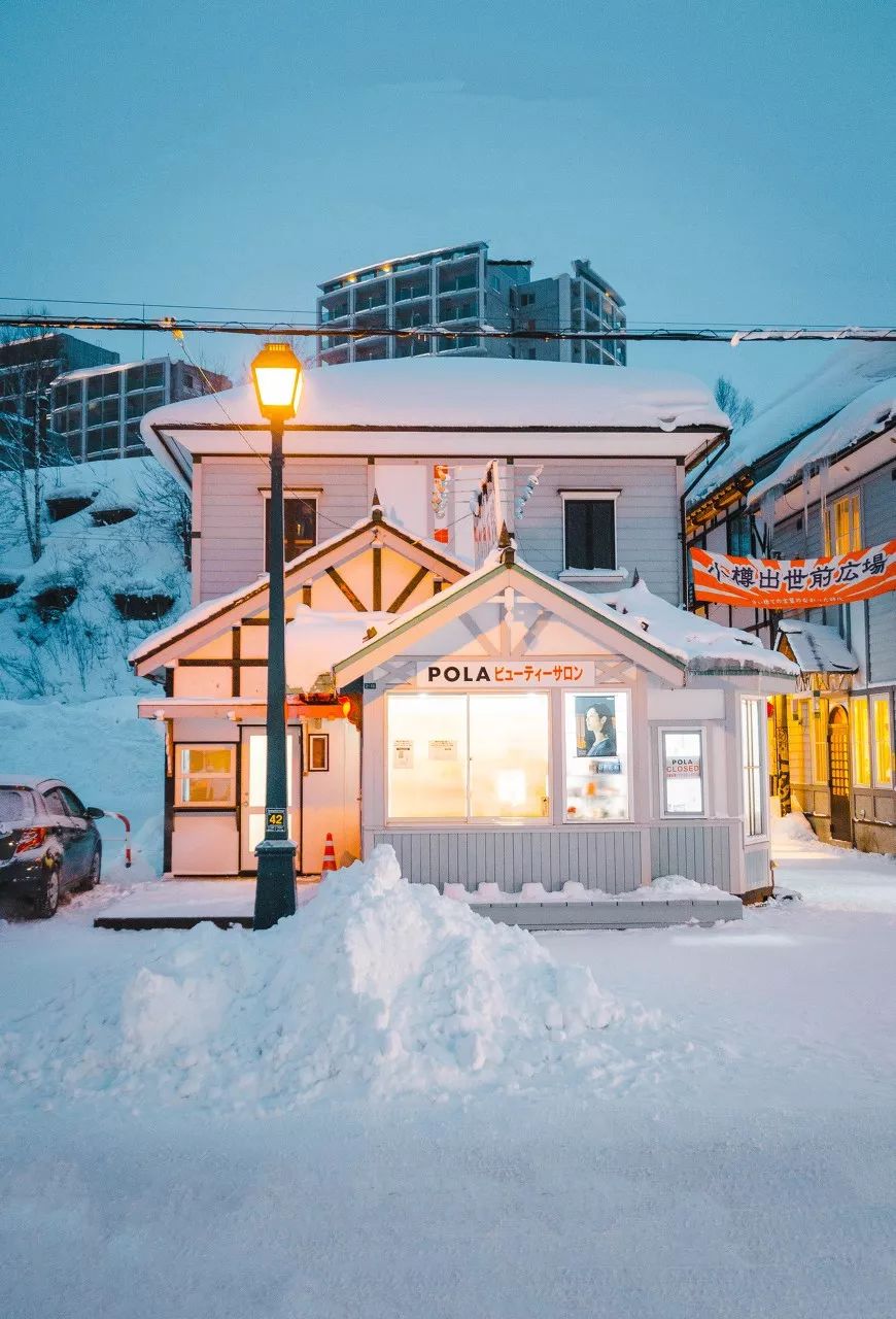 北海道的雪满足了我对冬天的所有幻想