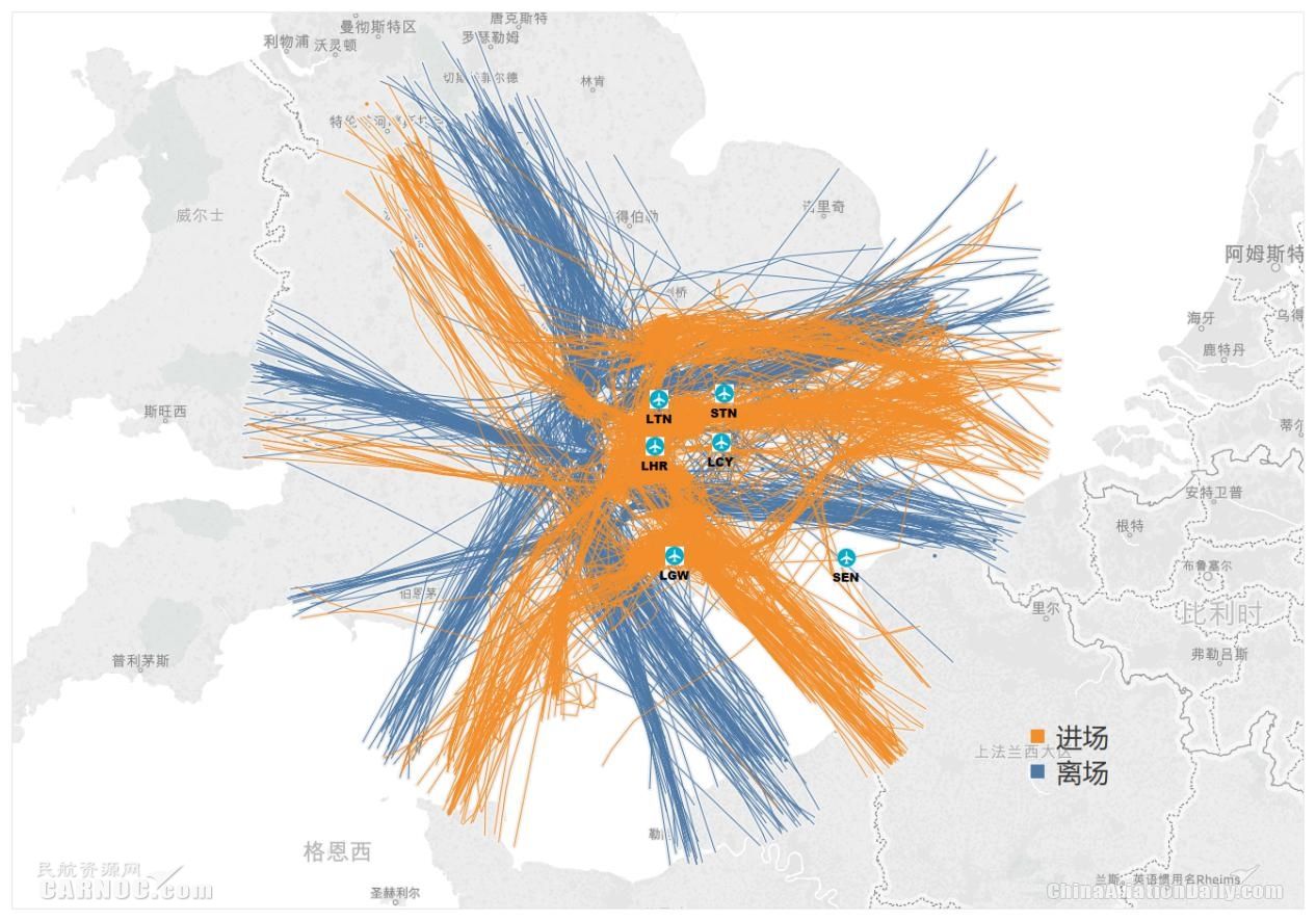 民航大蓝洞基于adsb的交通流态势分析