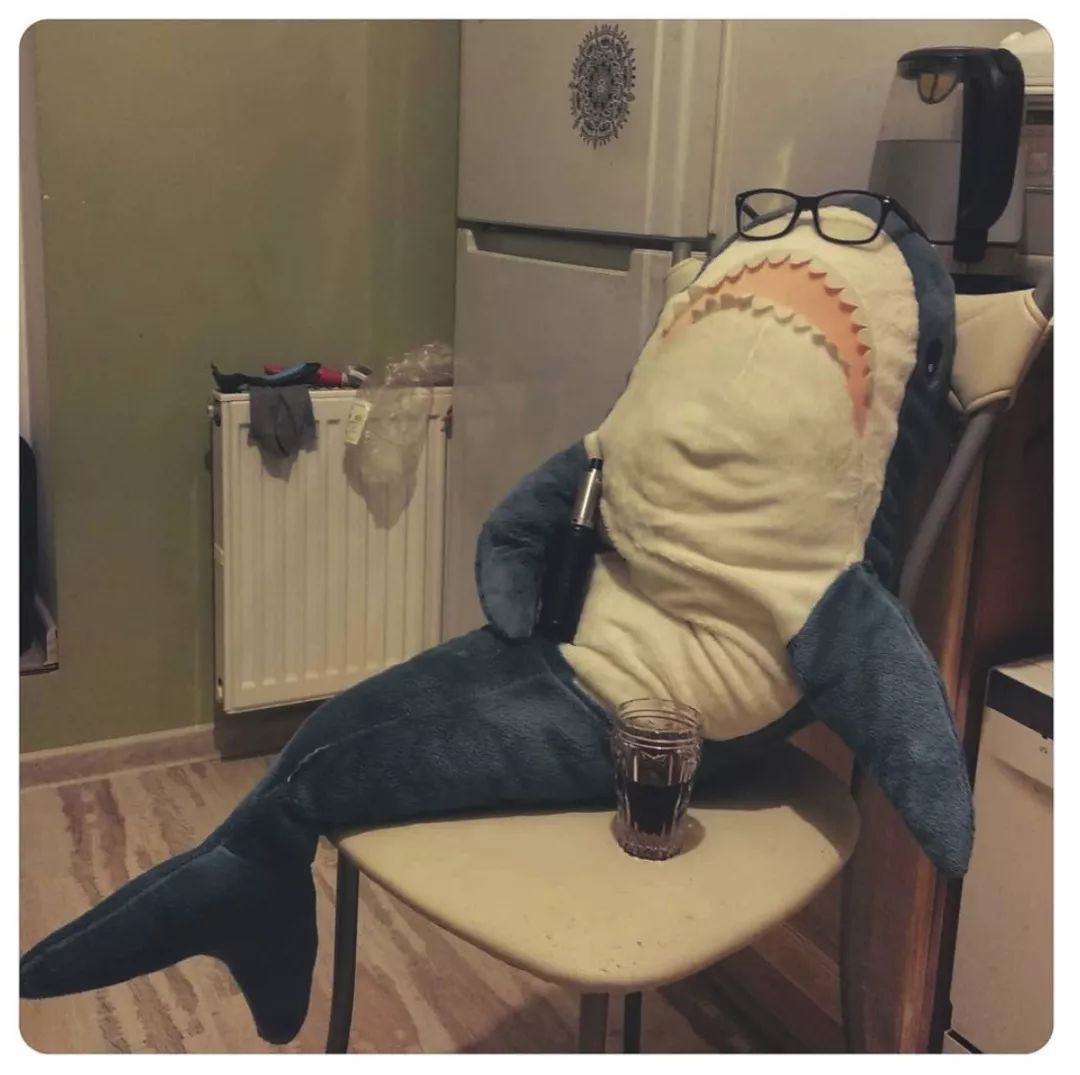 宜家鲨鱼在俄罗斯成了网红丧萌的表情瞬间治愈了全世界