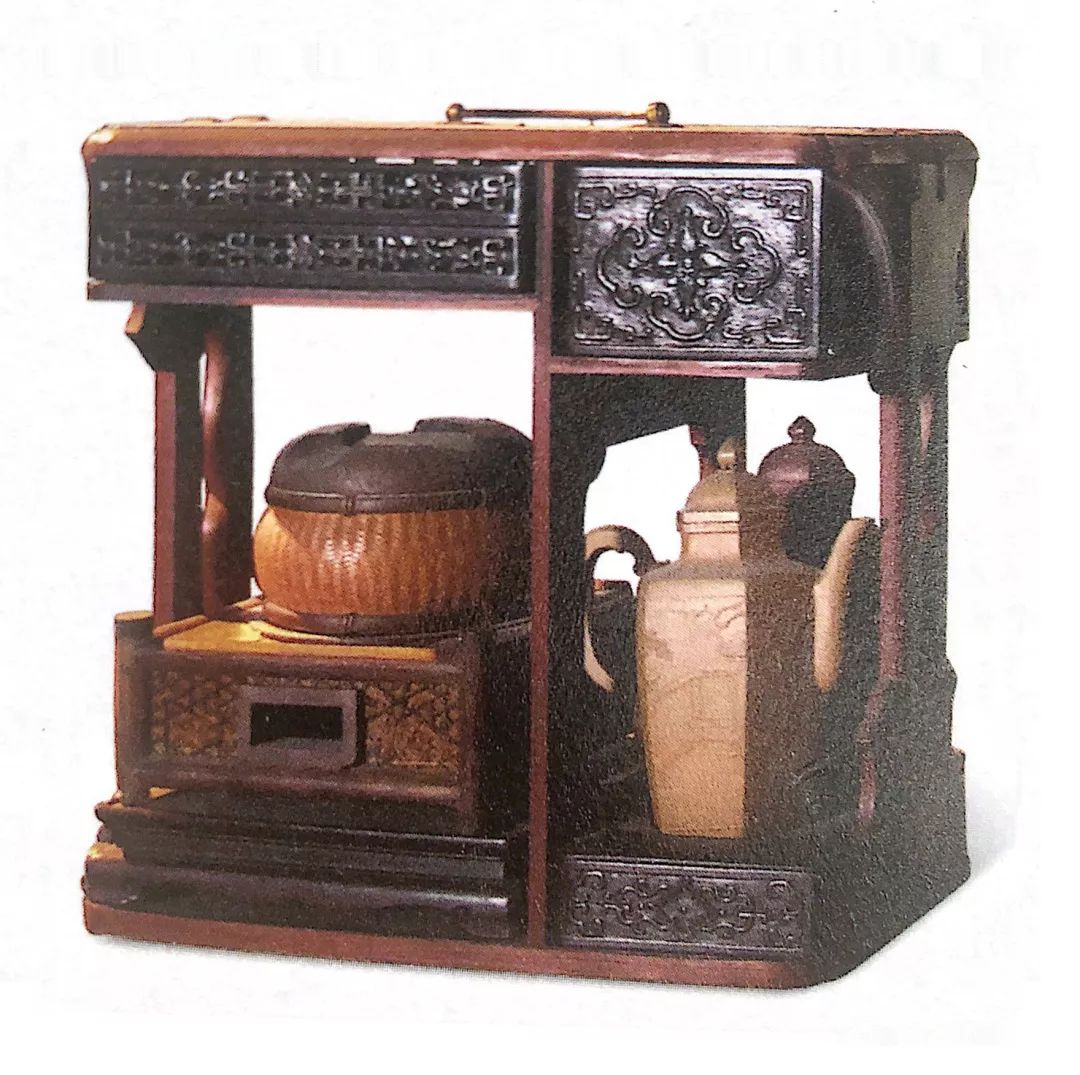 池田 青龍斎 造 金明竹 鳥府 共箱 煎茶道具 茶器 茶具 炭斗 竹籠 竹篭-