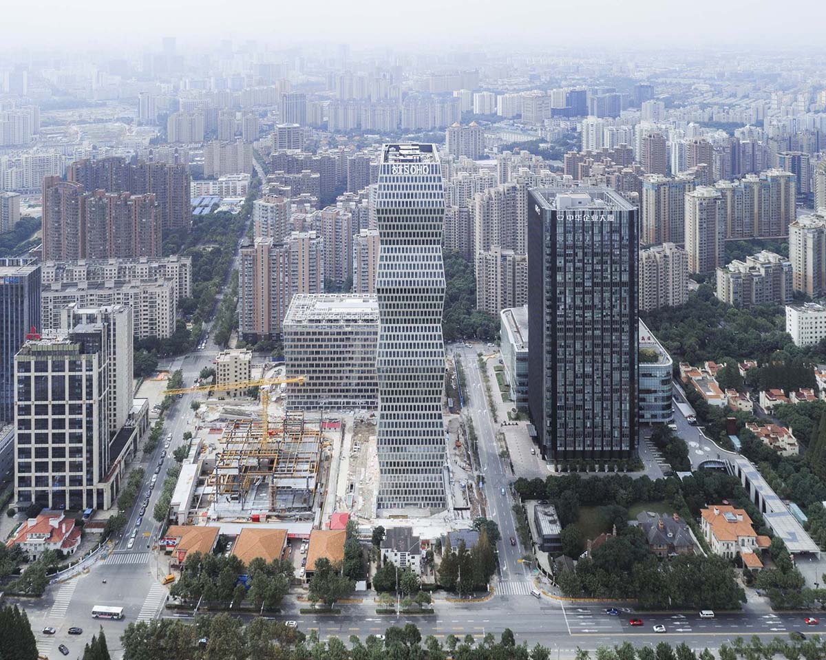 上海古北 SOHO / KPF|古北|裙楼|塔楼_新浪新闻