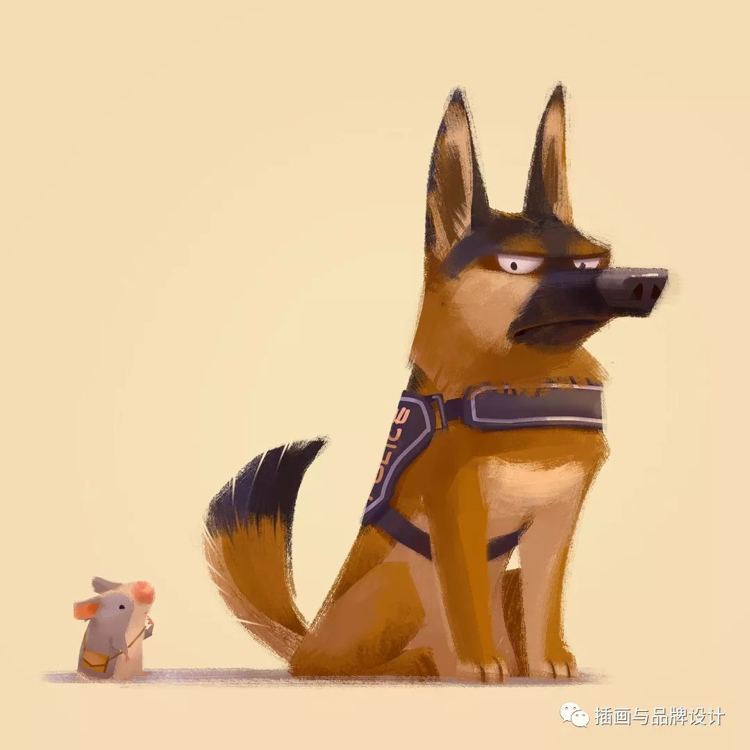 插画丨她画的狗狗火遍全球太阔爱了柯基才是世界上最萌的狗狗