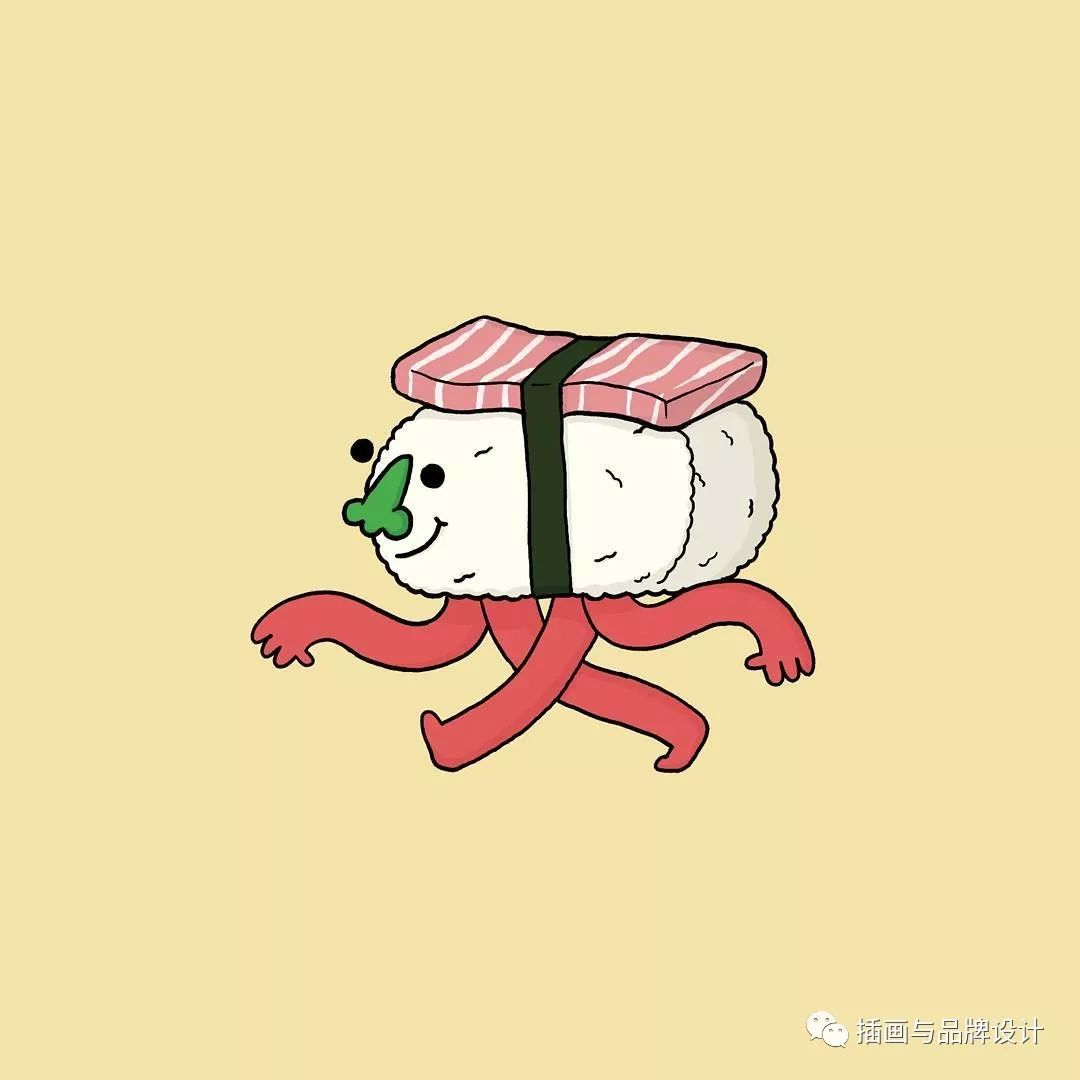 插画丨独创的减压插画趣味撩人开启嗨皮视觉之旅吧