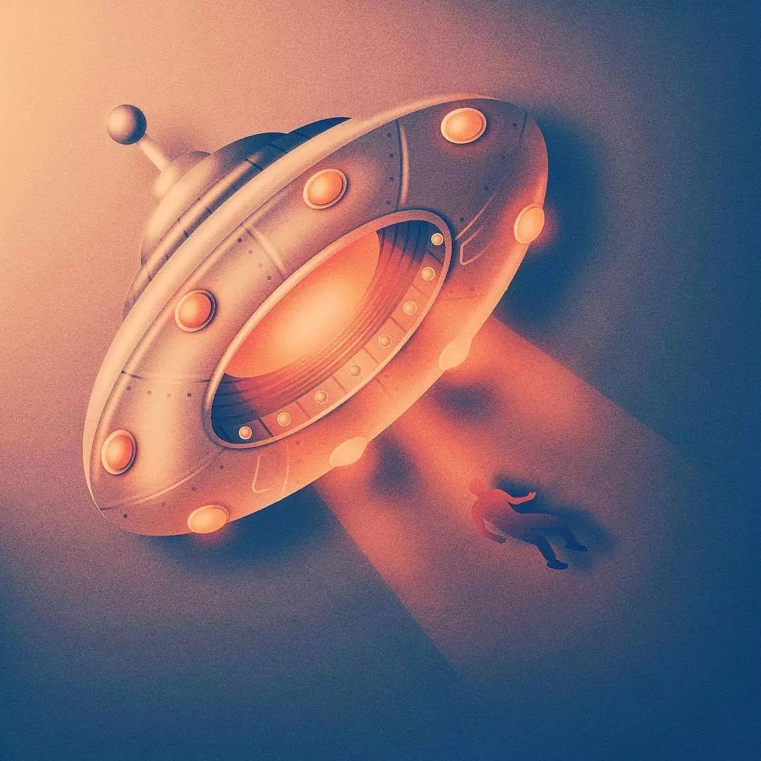 插画丨当扁平遇上拟物,看到最后笑出了鸡叫声!