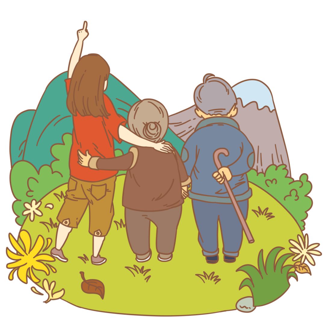 大尖山上发生的这一幕幕,让人感动