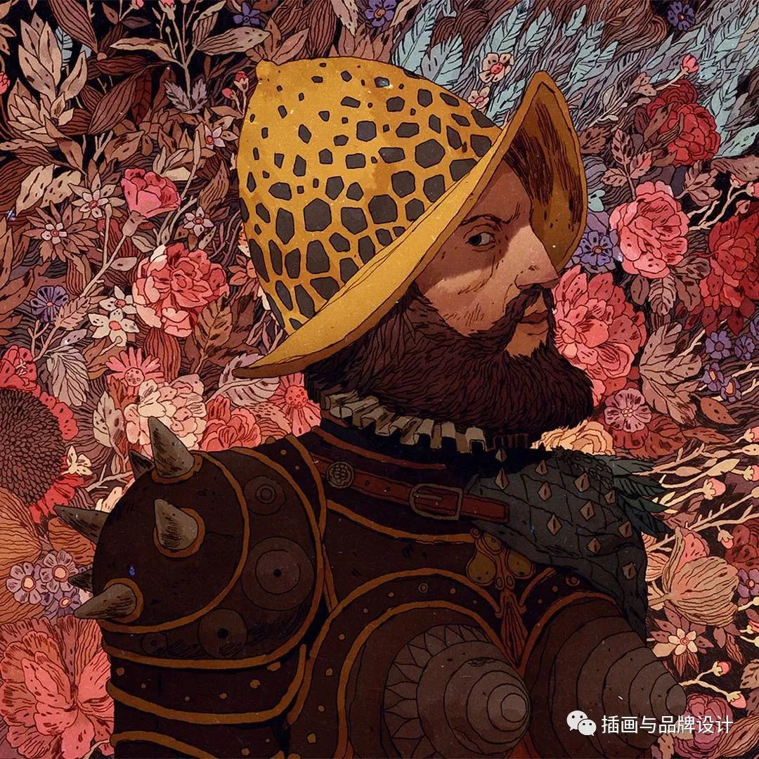 插画丨插画师内心野性的回归!他用细腻的笔触描绘出一个梦幻的世界|插画师|笔触|插画_新浪新闻
