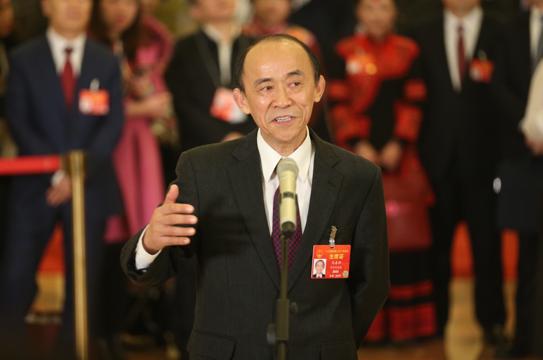 代表通道马善祥调解要做到法律与感情的结合