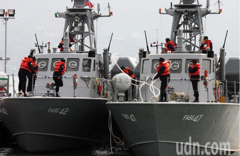  台湾“参谋本部”计划建造排水量40吨级的微型导弹弹突击艇，和台海军过去退役的海鸥导弹艇相当。记者洪哲政/摄影