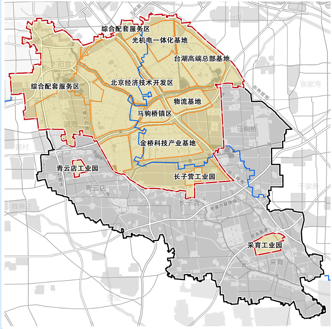亦庄新城规划出炉扩至225平方公里