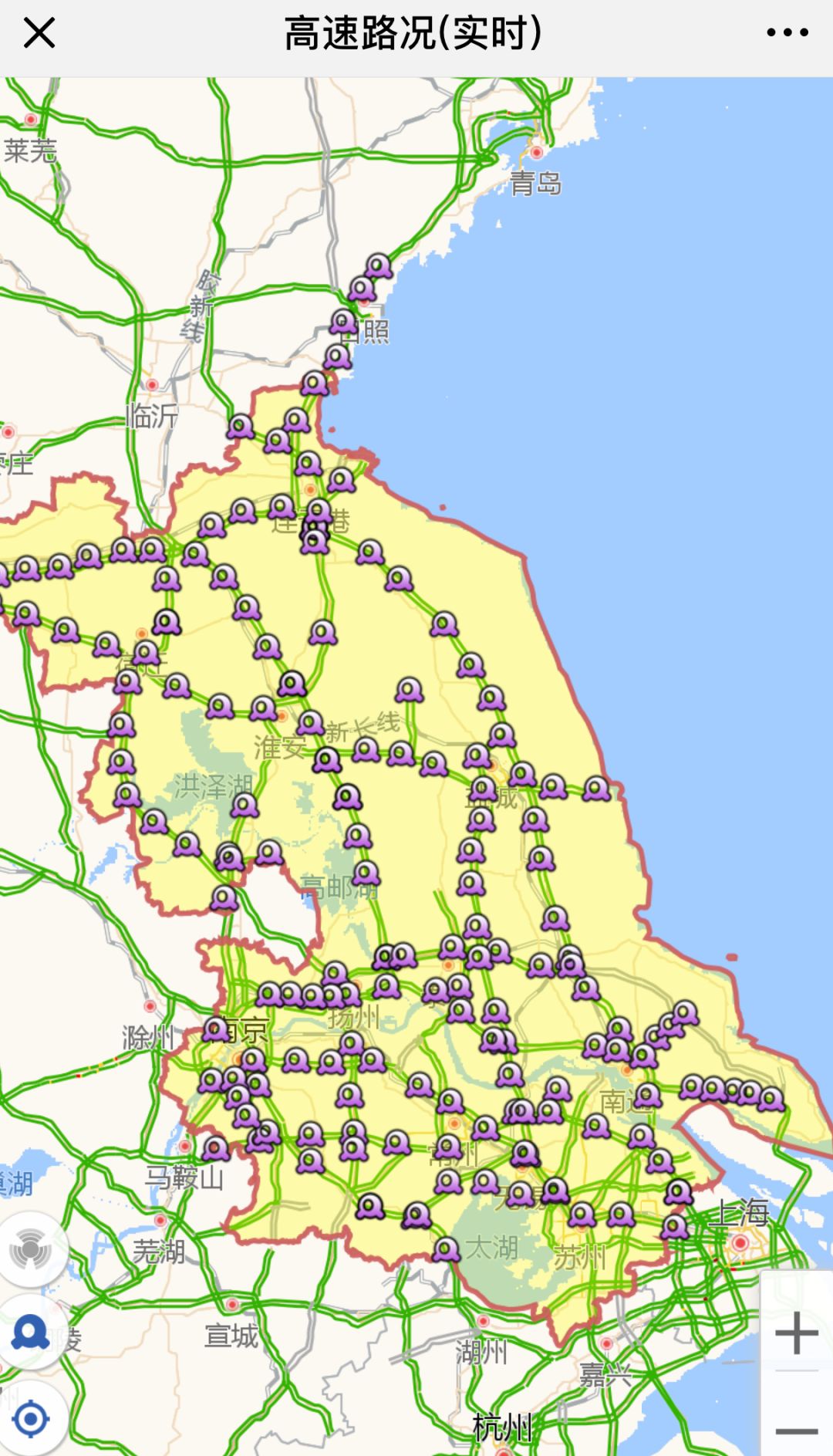 江苏高速实时路况视频上线,可提前了解路况避
