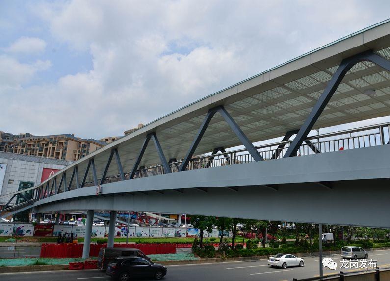 又将新增一座人行天桥龙岗今年已开通这些人行天桥啦