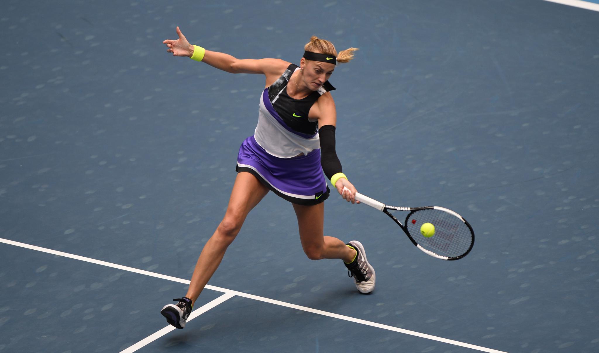 世界排名第一的巴蒂和科维托娃上周在武汉网球公开赛中均闯入半决赛