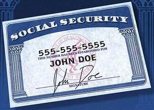 security card)上的 9 位数字,类似中国居民身份证号码