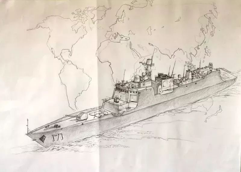 脑洞大开网友创作的中华神盾海口舰哪一幅是你的最爱