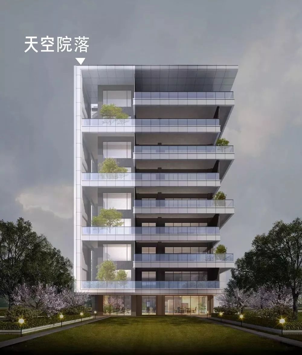 将6米"天空院落"融入大平层 它消灭了建筑与自然的边界