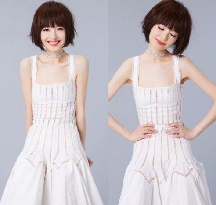 47岁鲁豫干练出行,全黑look暴露沙漏身材,发型23年从未改变