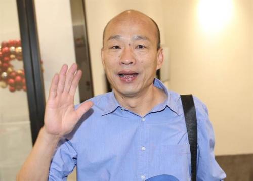 高雄市长韩国瑜。图片来源:台湾《中时电子报》原料图 姚志平/摄