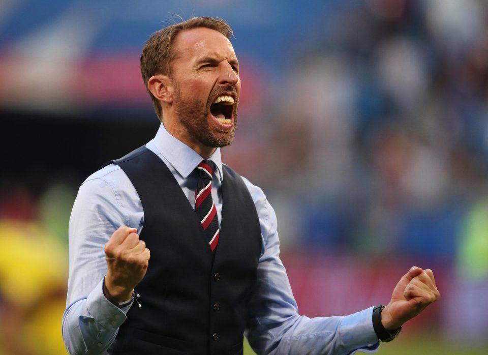 《太阳报》报道,索斯盖特率队晋级世界杯四强后,他的名字加雷斯再次