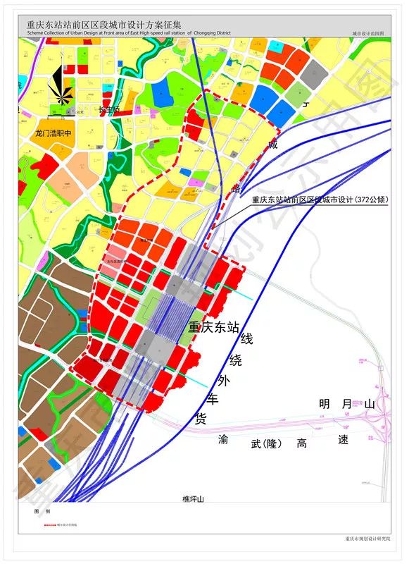 大庆东站站前规划图图片
