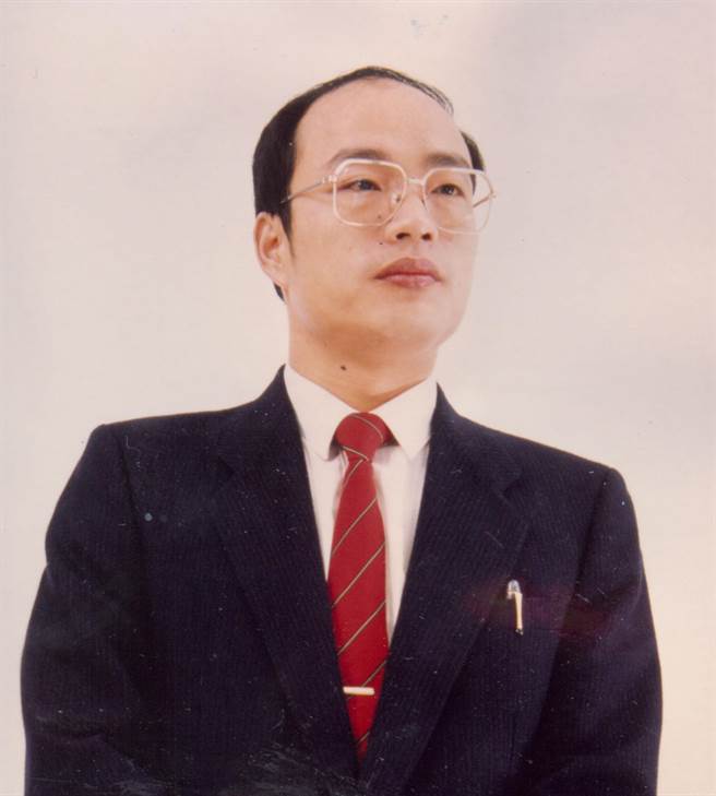 高雄市长韩国瑜早年担任“立委”时的照片。（图片来源：台湾“中时电子报”）