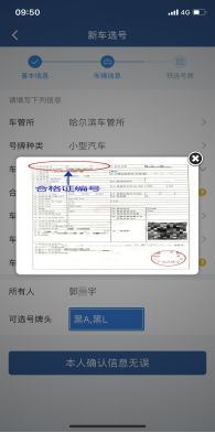 哈爾濱的車主有福了交管12123app可網上選車牌號啦