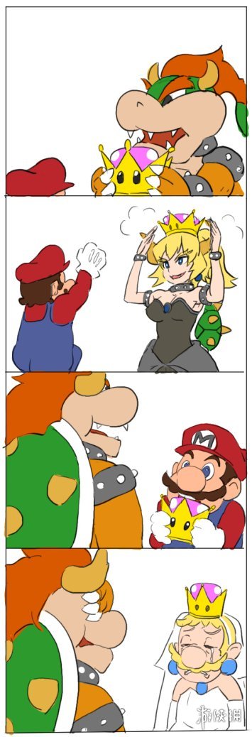 大魔王库巴娘现身追不到碧琪公主的马里奥有了新选择