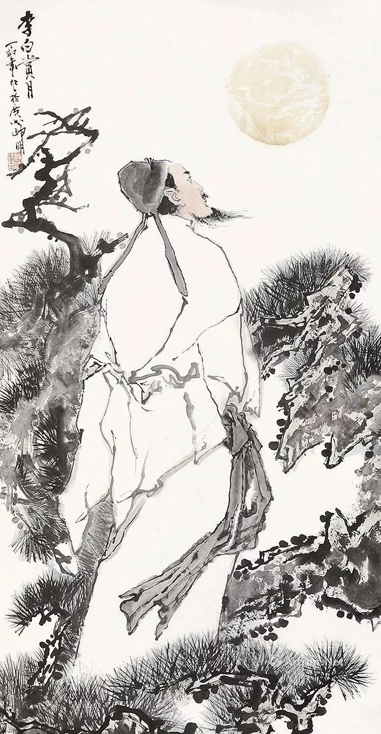 长安月下,我是李白