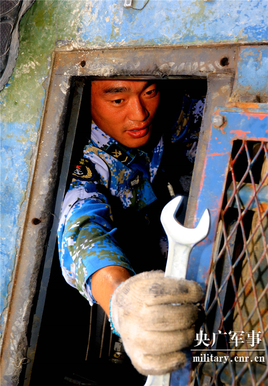 委内瑞拉参赛队进行适应性训练.尚文斌 摄