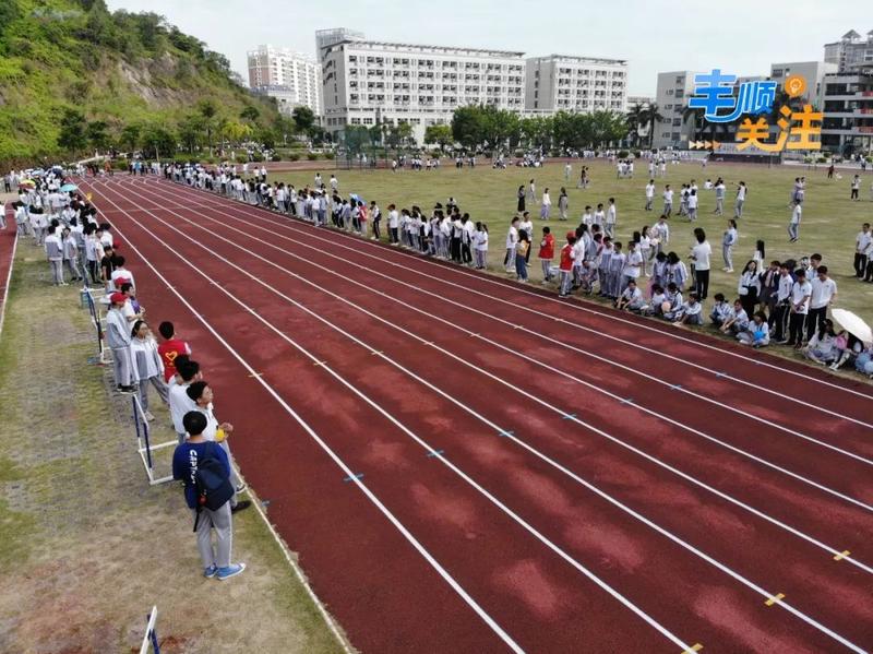 超燃!丰顺中学校运会高清航拍大图和全景图来了!