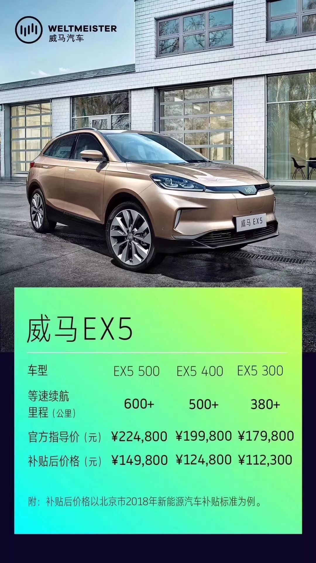 威马ex5价格一出,让其它对手噩梦连连?-新浪汽车