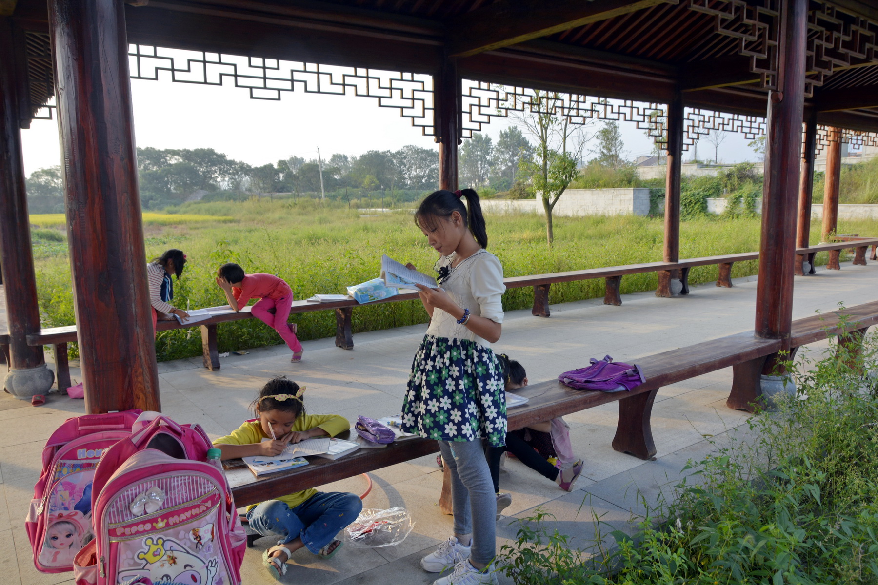 江西金溪:传承书香文脉 年少读书正当时(书铺街即景)