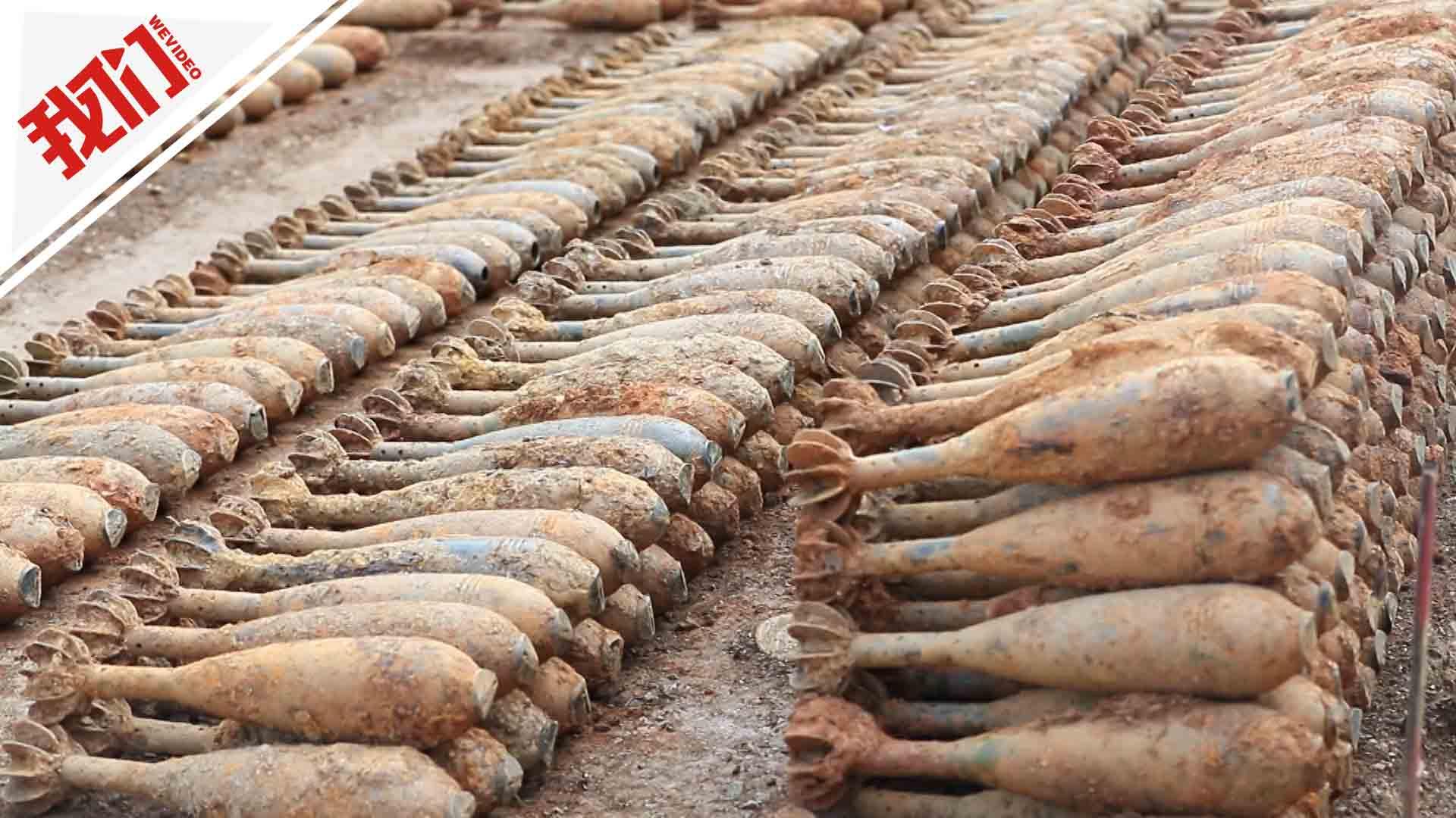 中越边境云南段最复杂雷场被排除 千枚地雷和爆炸物密密麻麻摆满地