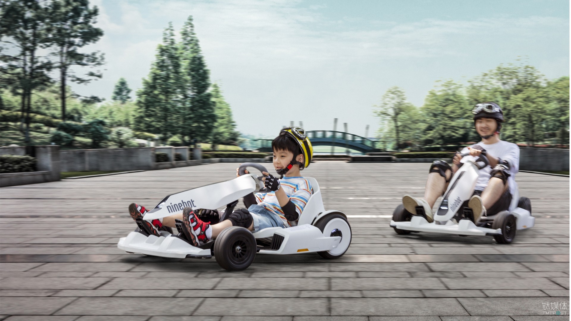 老顽童的漂移梦,小米九号平衡车推出卡丁车改装套件