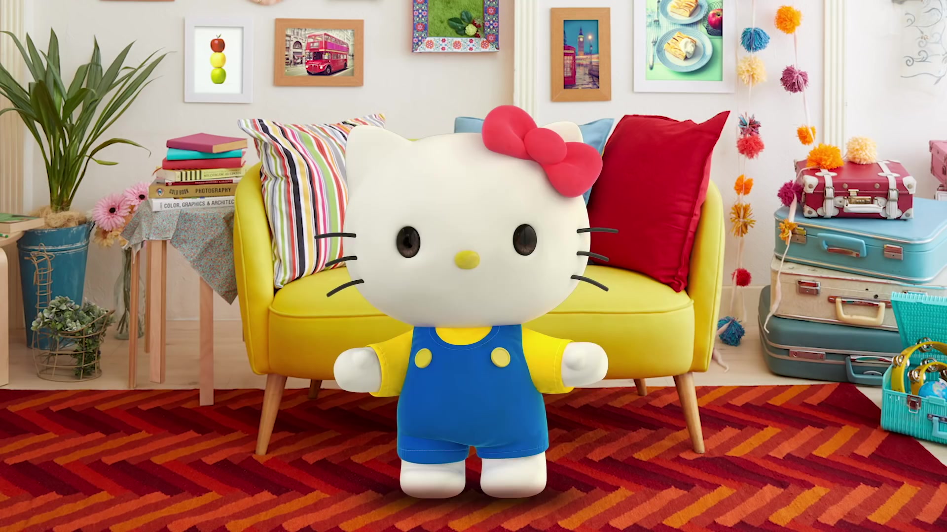 youtube虚拟主播再添"新成员"——hello kitty