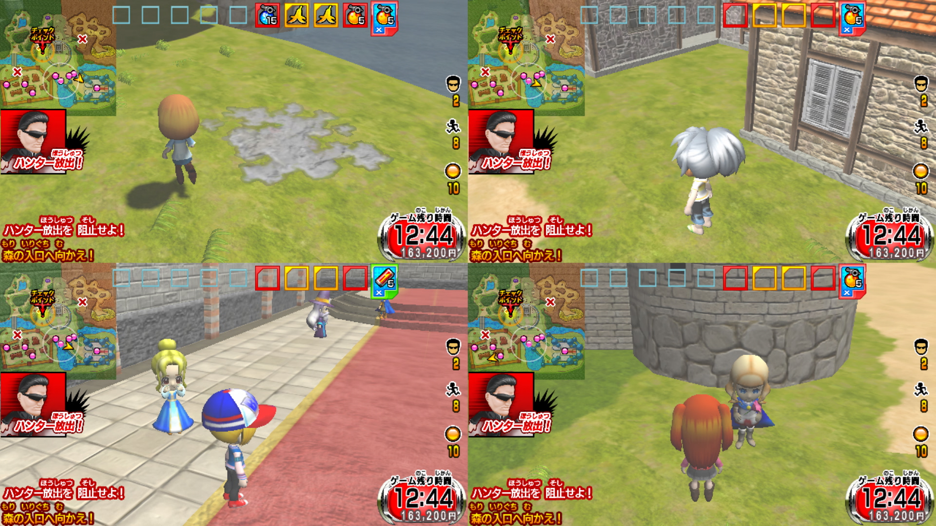 日本人气综艺节目《全员逃走中》在switch平台推出游戏合集