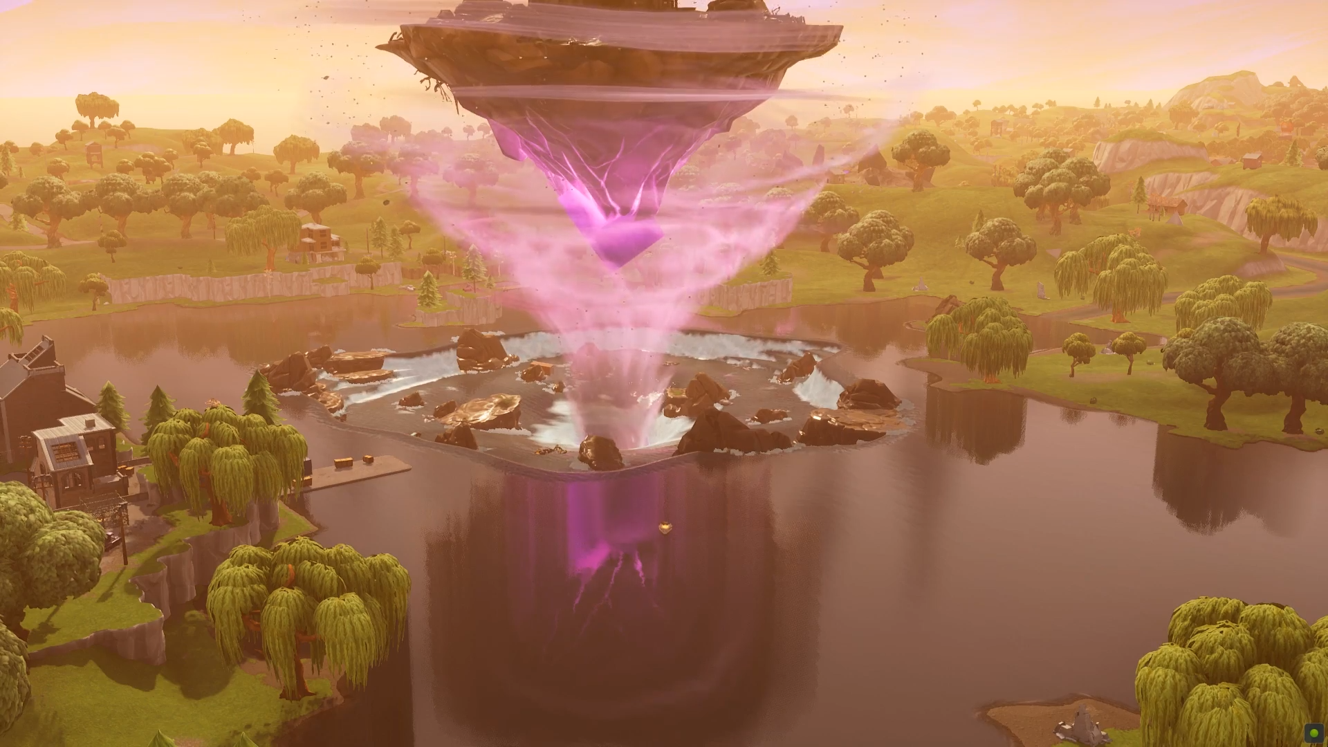 《堡垒之夜》中出现的神秘浮空岛移动规律已被发现_自媒体_新浪游戏